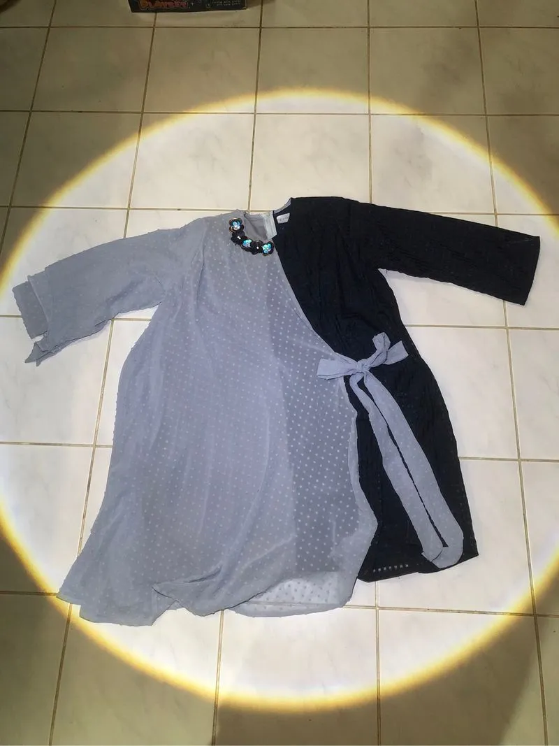 Jenna Kaia Zora Tunic (Preloved Like New) - Tunik Mix Fabric photo 1
