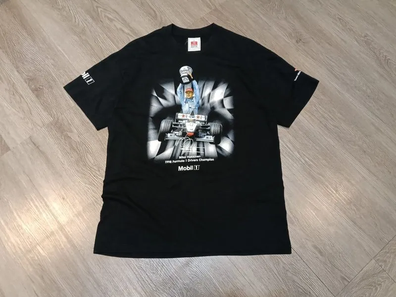 T-shirt Vintage 1998 Mika Hakkinen Formula 1 photo 1
