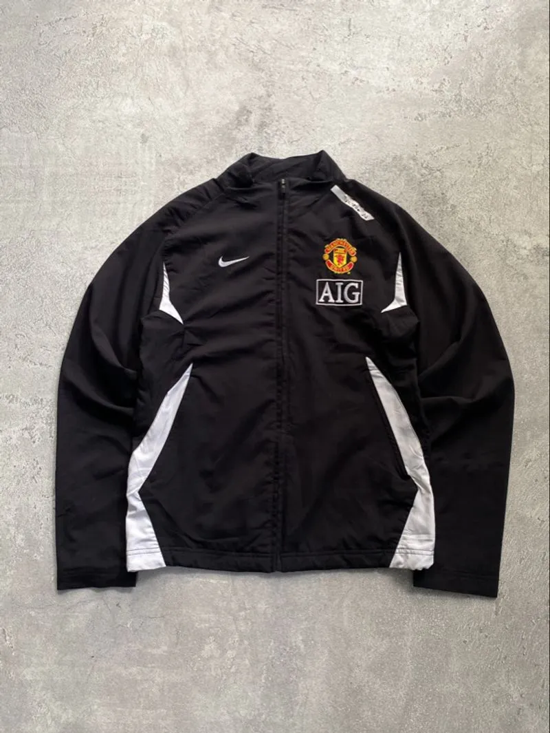 Nike 2006-2007 Manchester United Track Jacket AIG training J photo 1