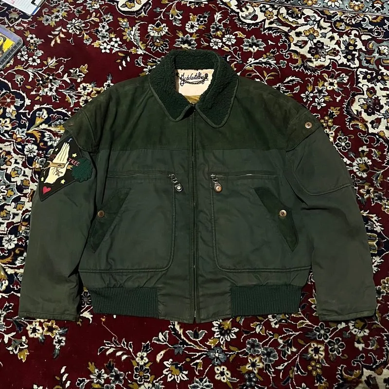 Castelbajac vtg jaket olive army green photo 1