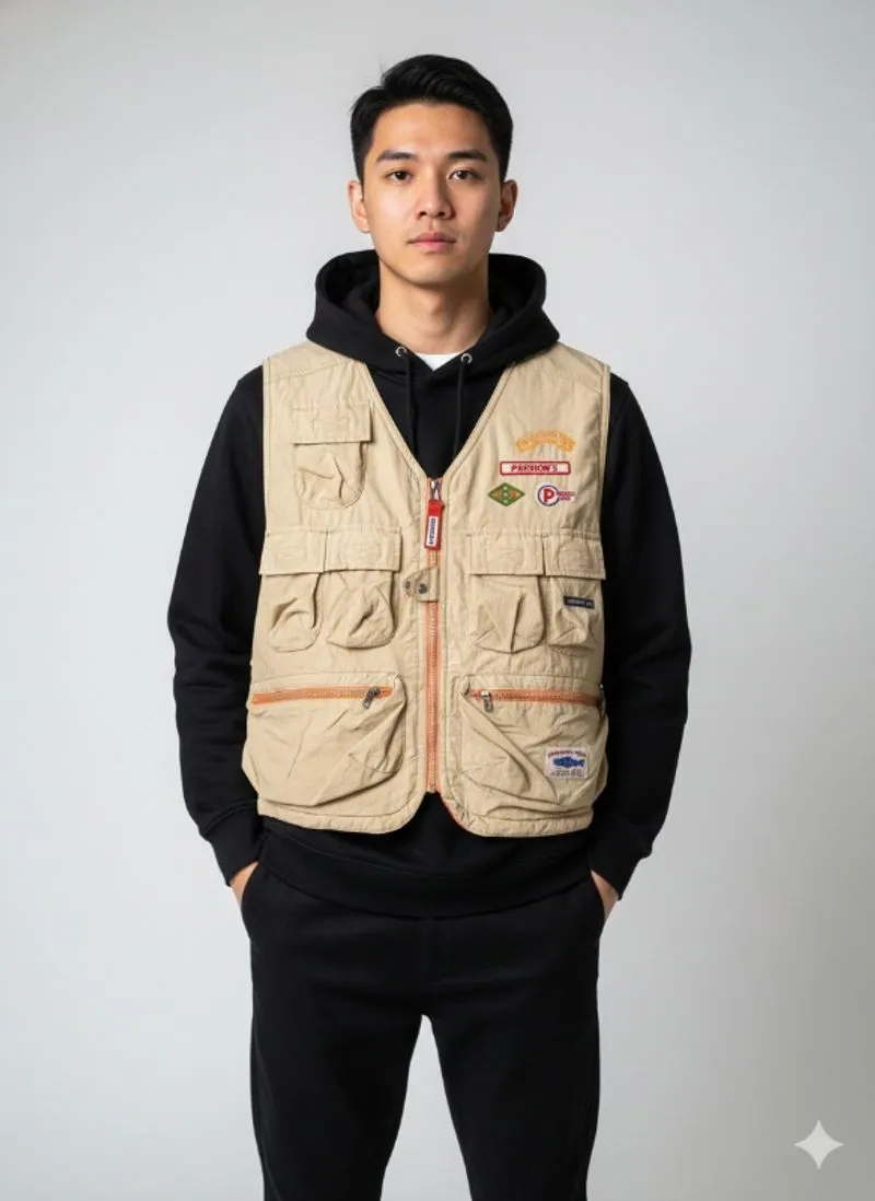 Vest rompi tactical casual outdoor outfit culture fishing photo 1