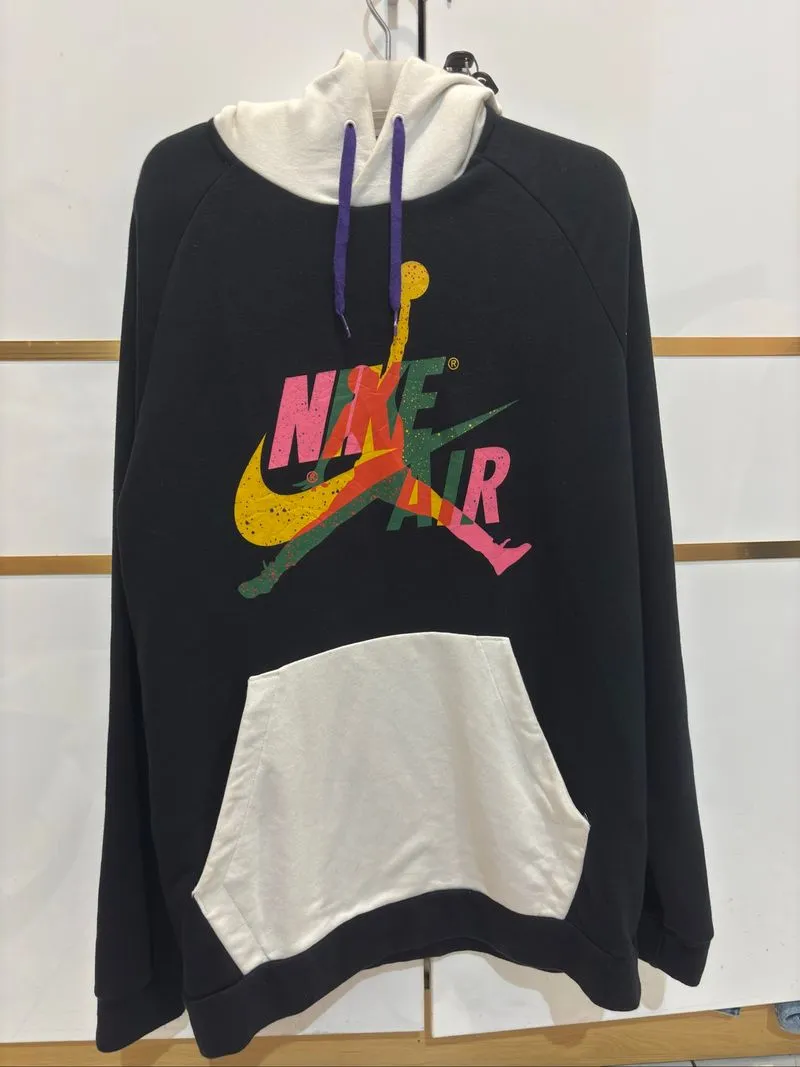 Jaket hoodie Nike Air Jordan big logo multicolor photo 1