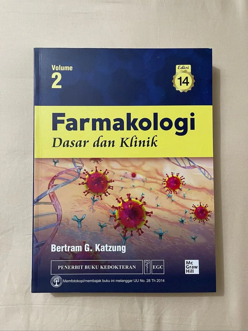 Farmakologi Dasar dan Klinik Katzung Edisi 14 Volume 2 Ori photo 1