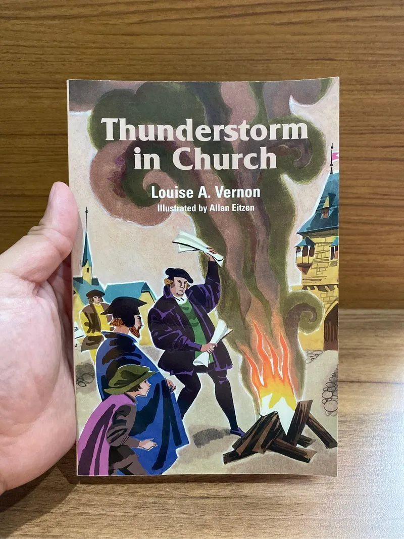 Thunderstorm in Church — Louise A. Vernon (Non Ori) photo 1