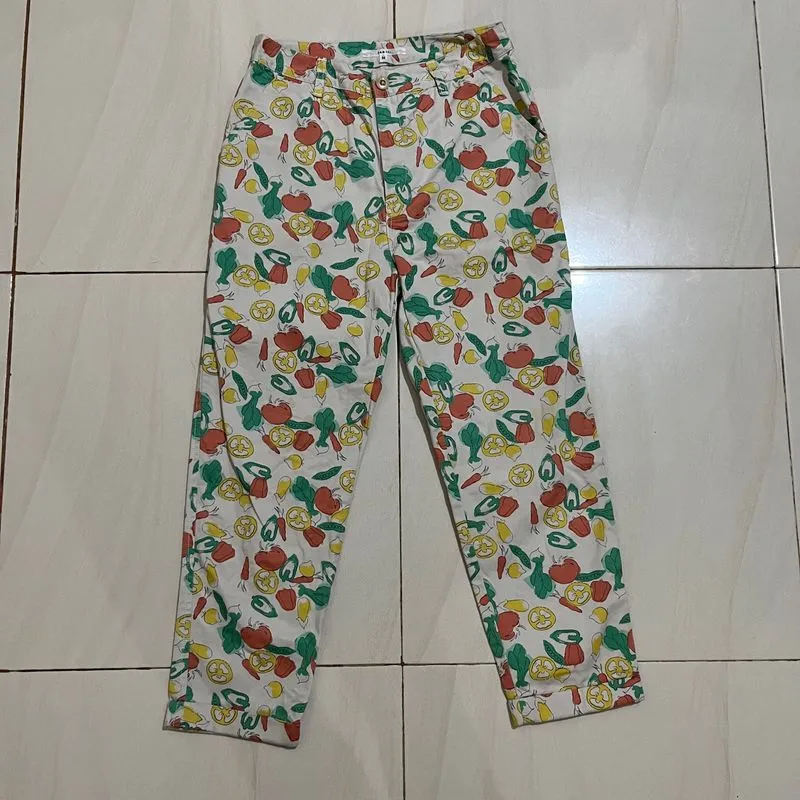 Avant Garde Casual Casual trouser Wanita white photo 1