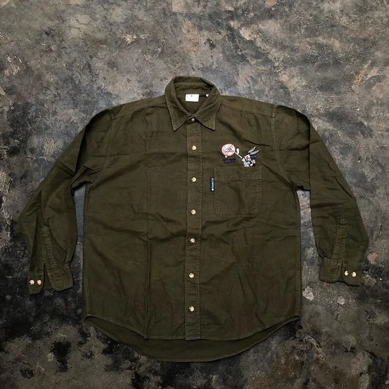 Casual Casual shirt Pria green photo 1