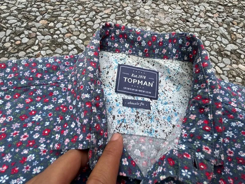 Indie Casual Casual shirt Pria navy photo 1
