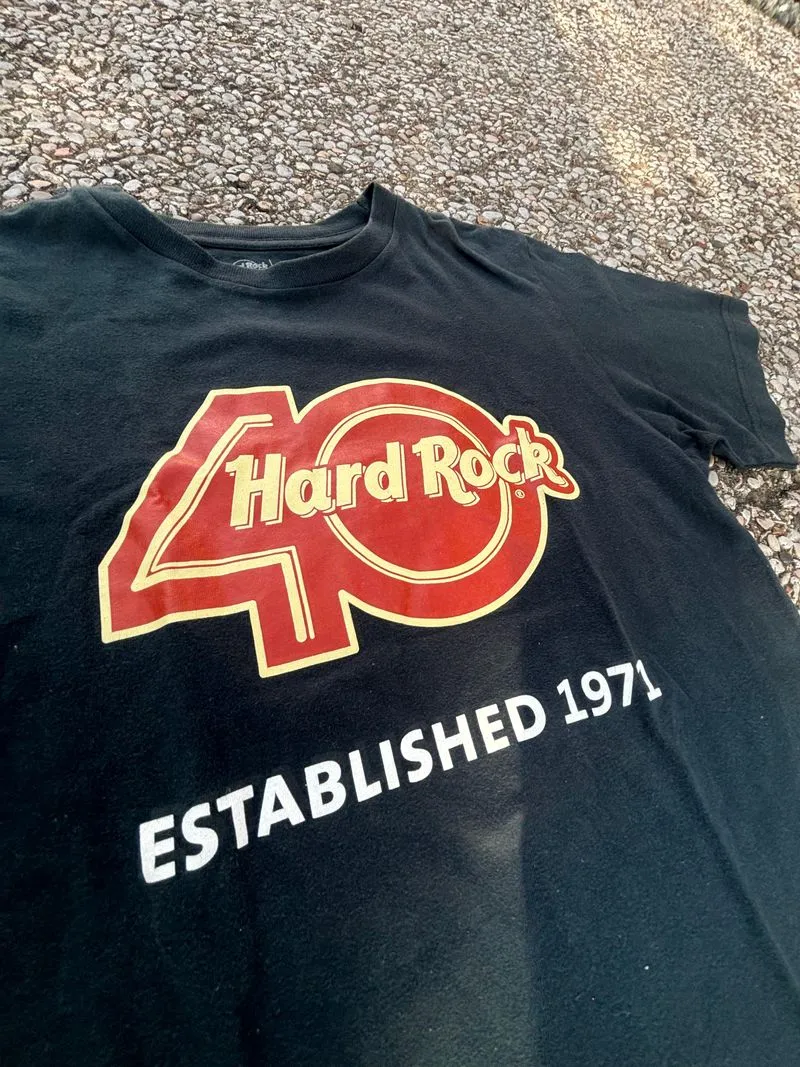 Hard Rock Cafe Indie Casual T-shirt Pria black photo 1