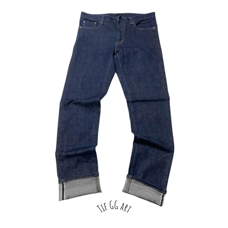UNIQLO SALVAGE BLUE INDIGO  photo 1