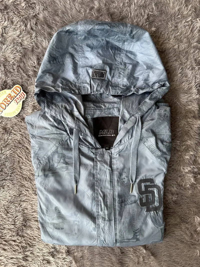 Jaket MLB full print motif base ball photo 1