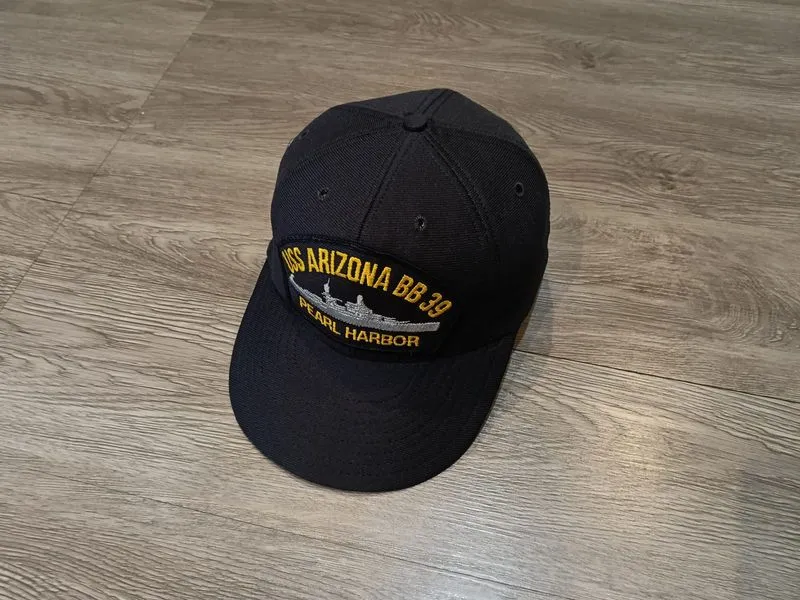 Vintage Hat USS Arizona BB 39, Pearl Harbour  photo 1