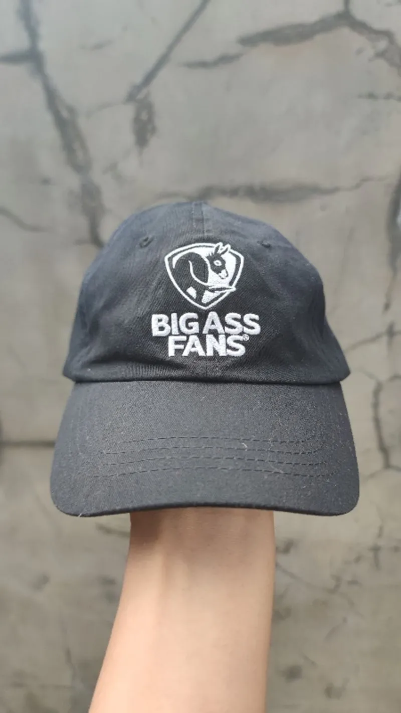 Topi BIGASSFANS baseball cap Hitam photo 1