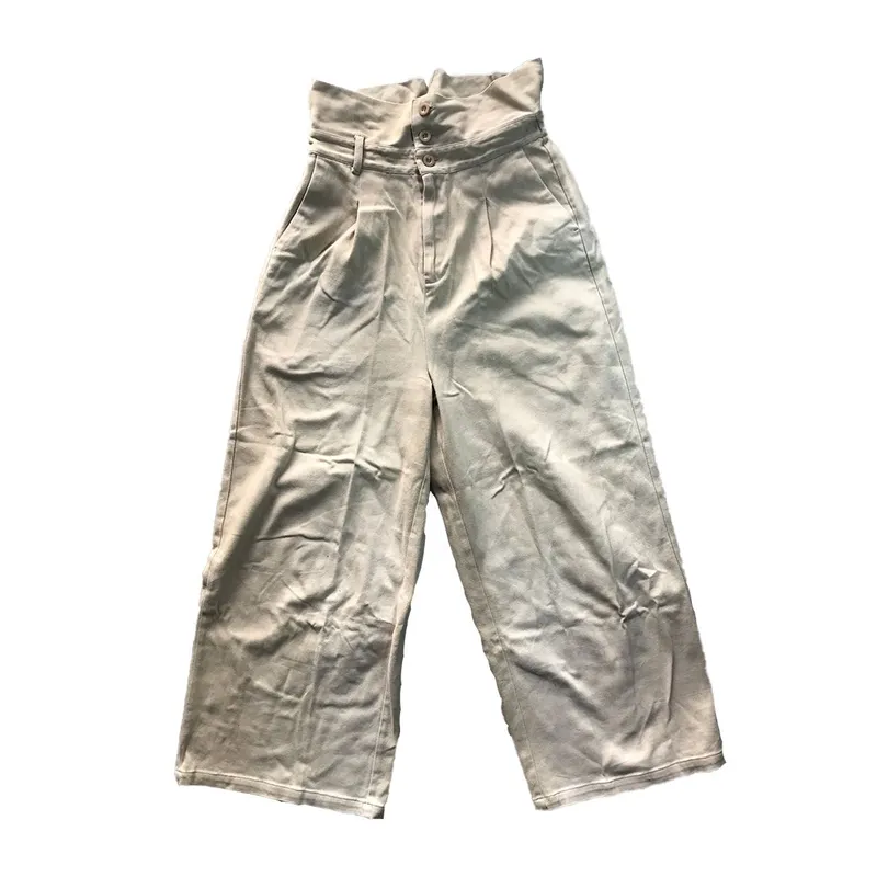 Minimalist Casual Culotte Wanita tan cream photo 1