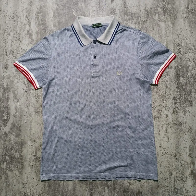 Vintage Fred Perry Twiped Polo Shirt photo 1