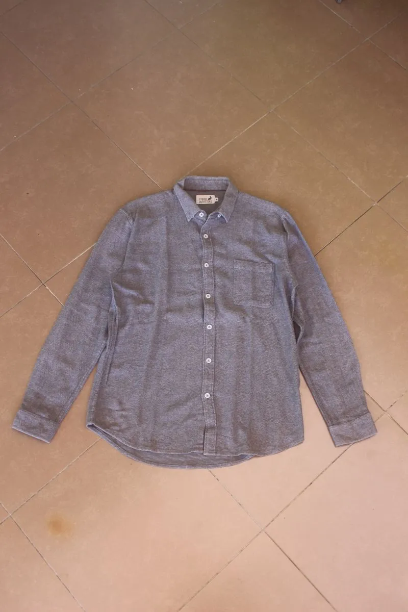 Hybrid Outfitters Kemeja Abu Lengan Panjang photo 1