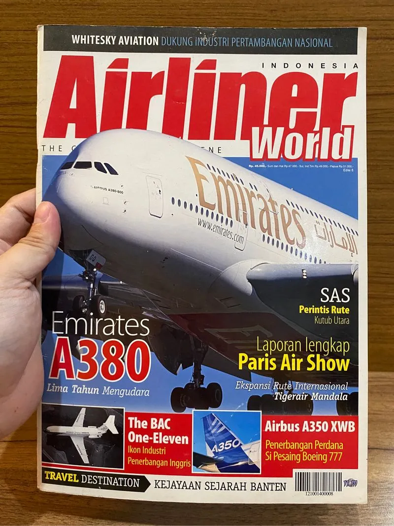 Majalah Airliner World - Indonesia | Edisi 8 photo 1
