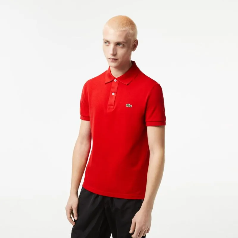 Kaos polo shirt LACOSTE colour Red Size S photo 1