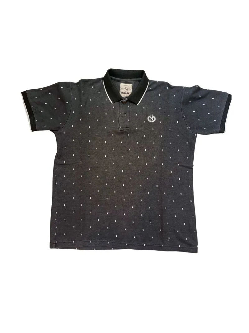 Nevada Vintage Luxury Polo shirt Pria black gray photo 1