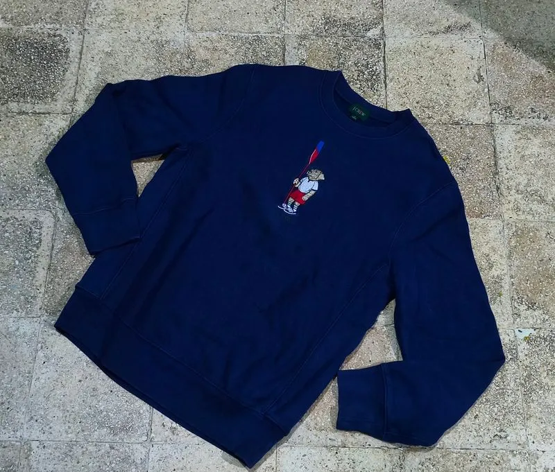 J.Crew Heritage Oarsman Dog Crewneck photo 1