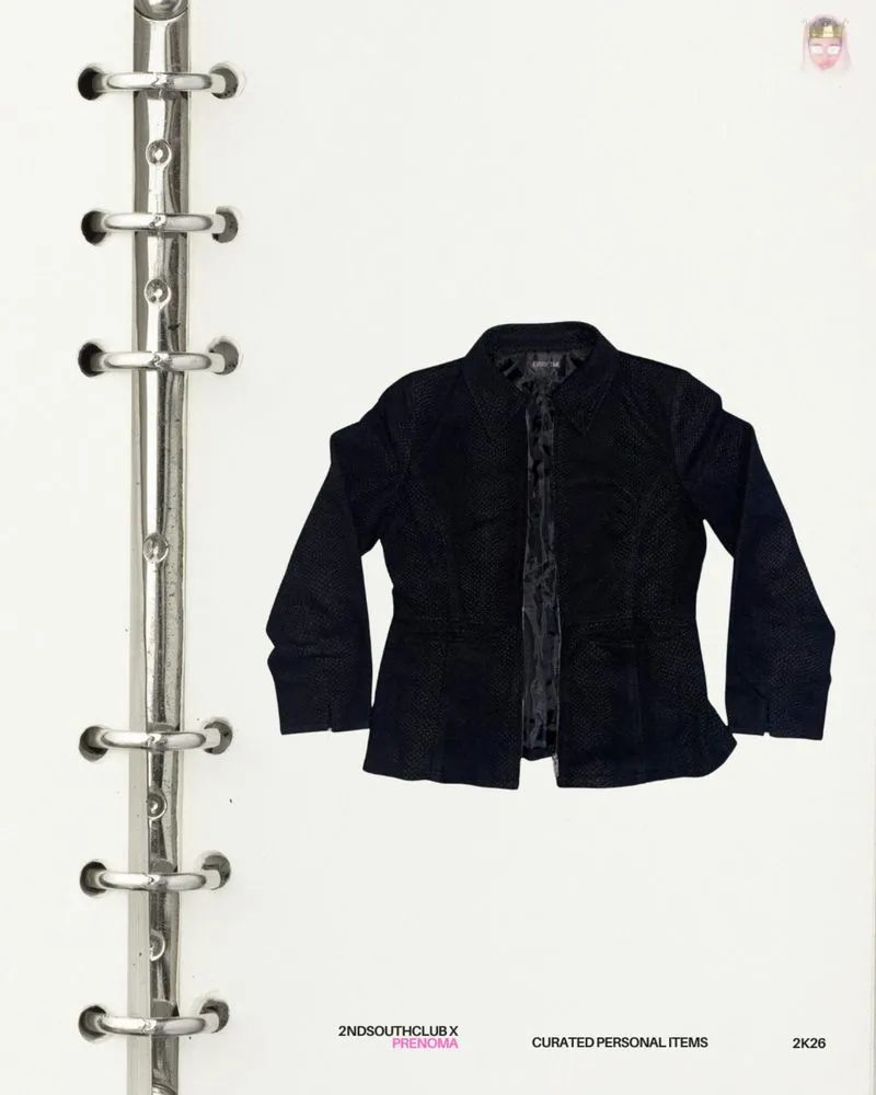 Textured Leather Jacket photo 1