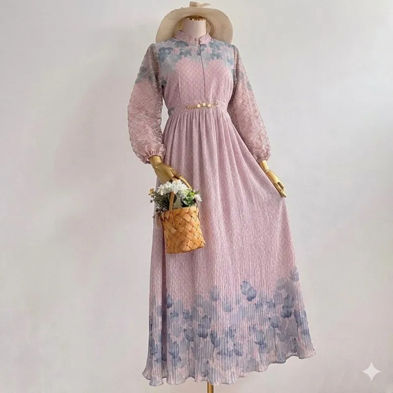 ELZIRA SOPHIA DRESS LD 104 | GAMIS PLISKET LIDI + LACE photo 1