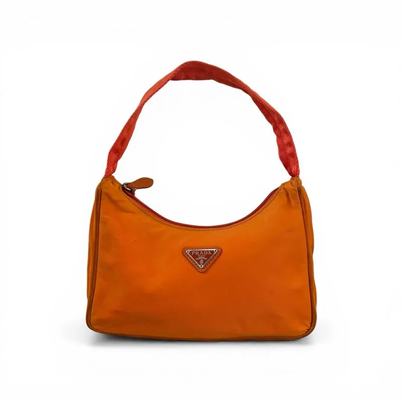 prada re edition nylon pochette shoulder bag photo 1