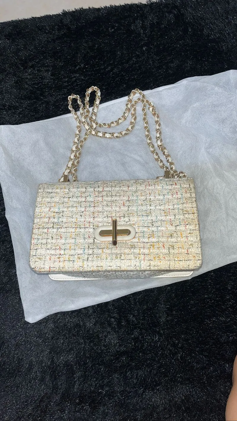 PEDRO Tweed Chain Bag – Original ✨ photo 1