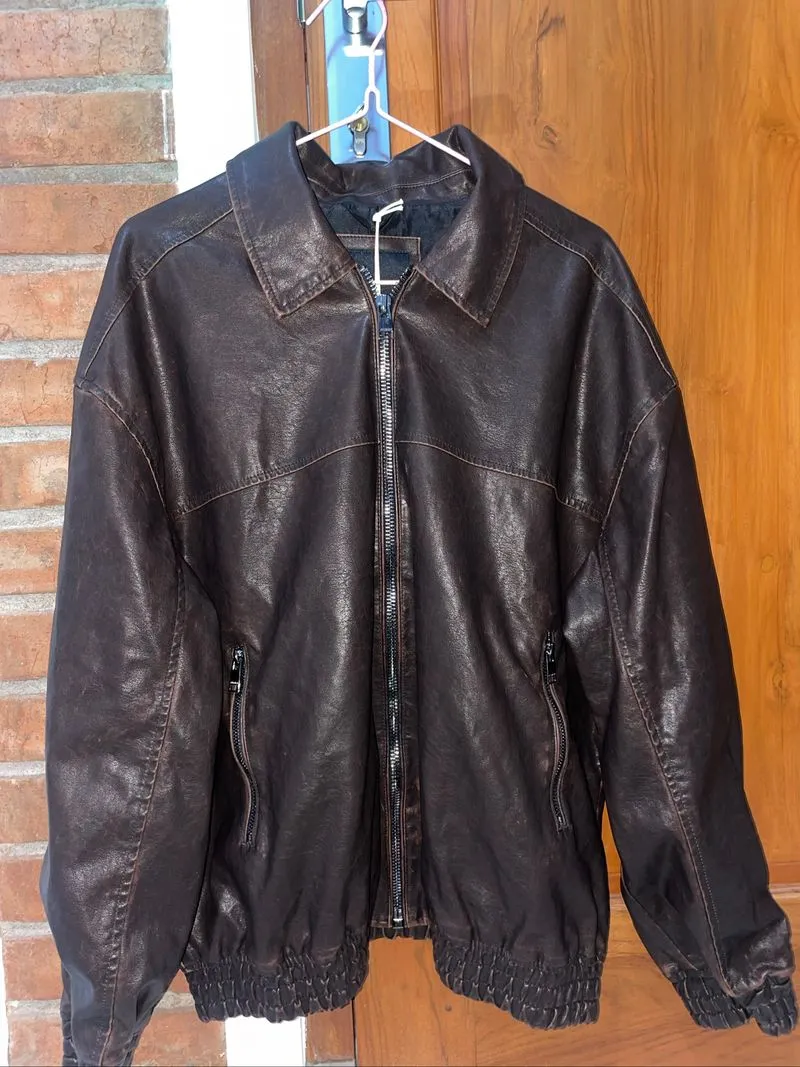 Jaket kulit Pull&Bear Original Size  photo 1
