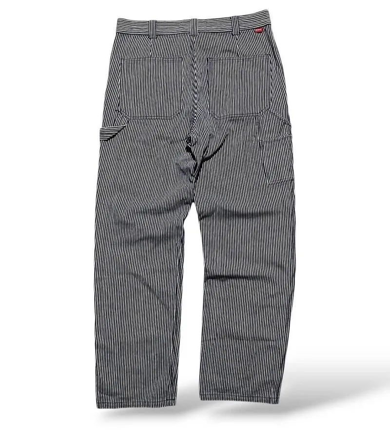Stussy hickory stripe workwear size 34 carpenter photo 1