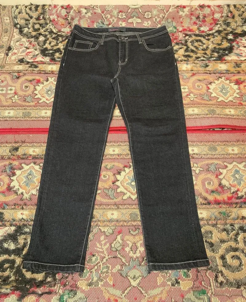 Bodytalk by Logo - Black Denim Long Pants photo 1