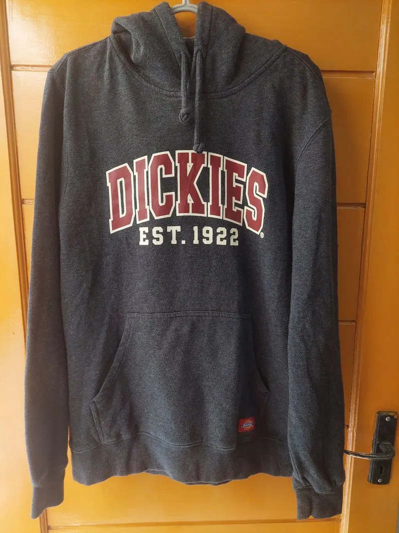 Dickies Casual Hoody Pria gray photo 1