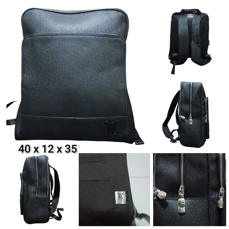 preloved ransel backpack LV hitam photo 1