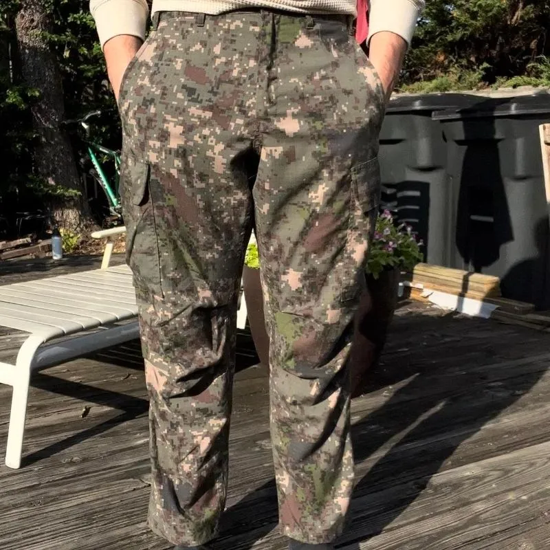 South Korean Trousers Cargo Amry Military Camouflage ROKA 6 photo 1