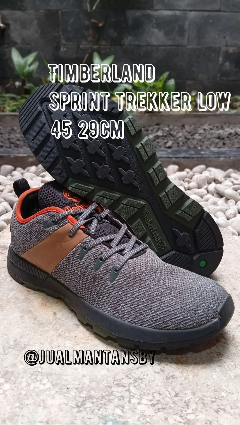 TIMBERLAND Sprint Low Trekker Knit Grey photo 1