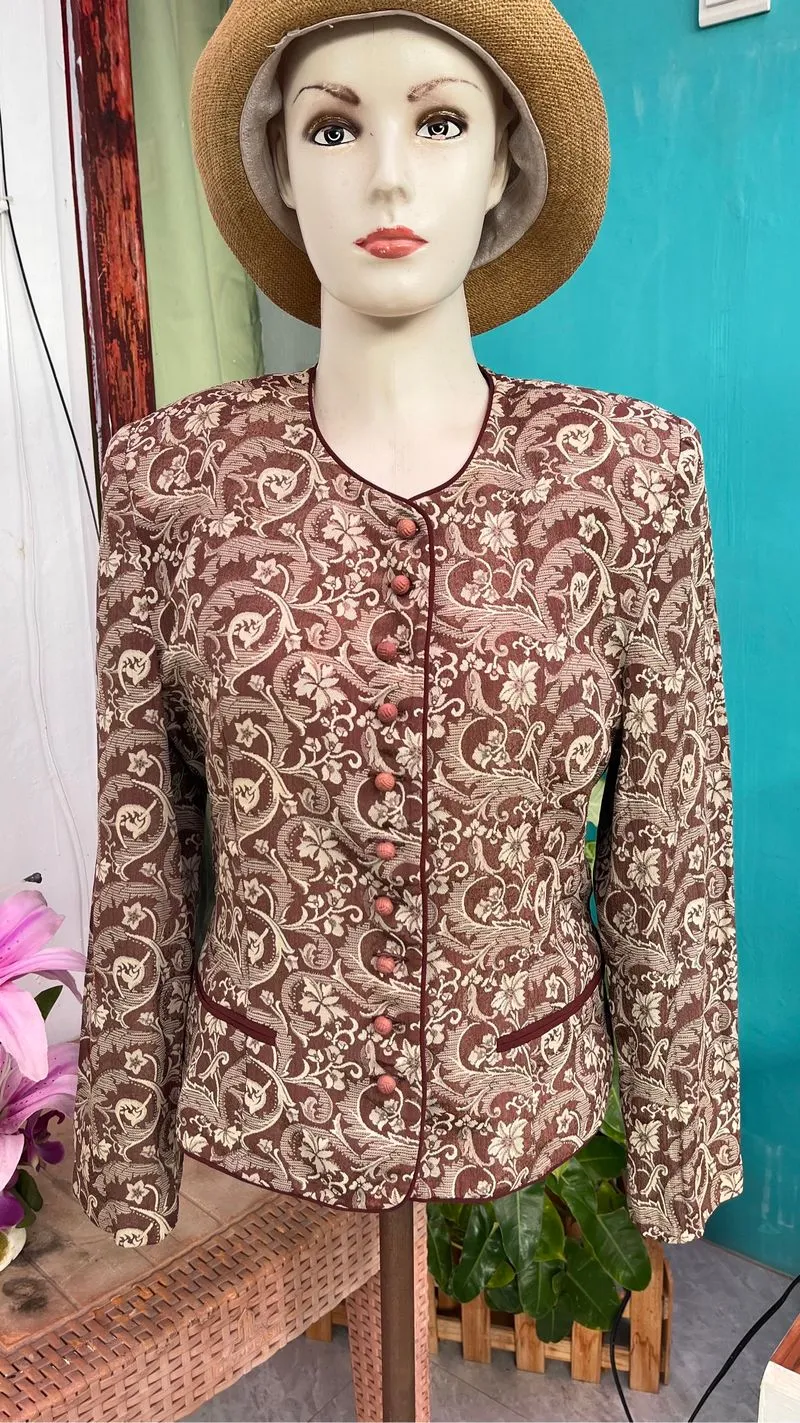 blazer vintage antik photo 1