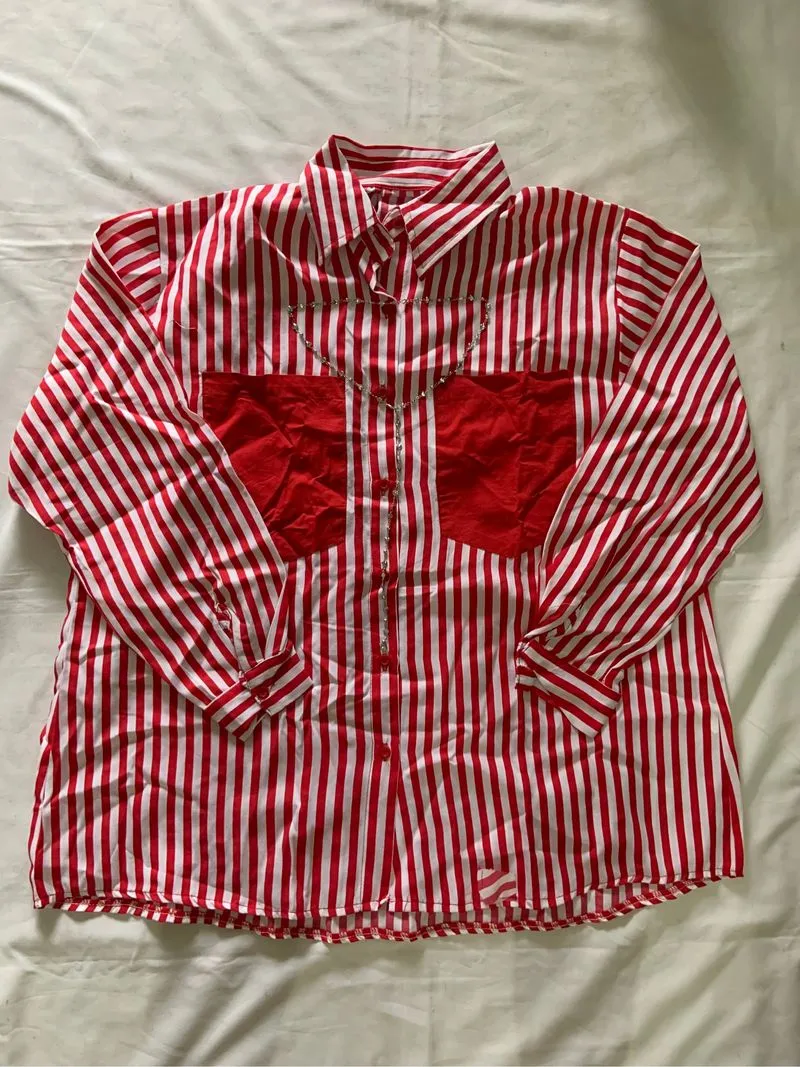 Striped Heart Shirt photo 1