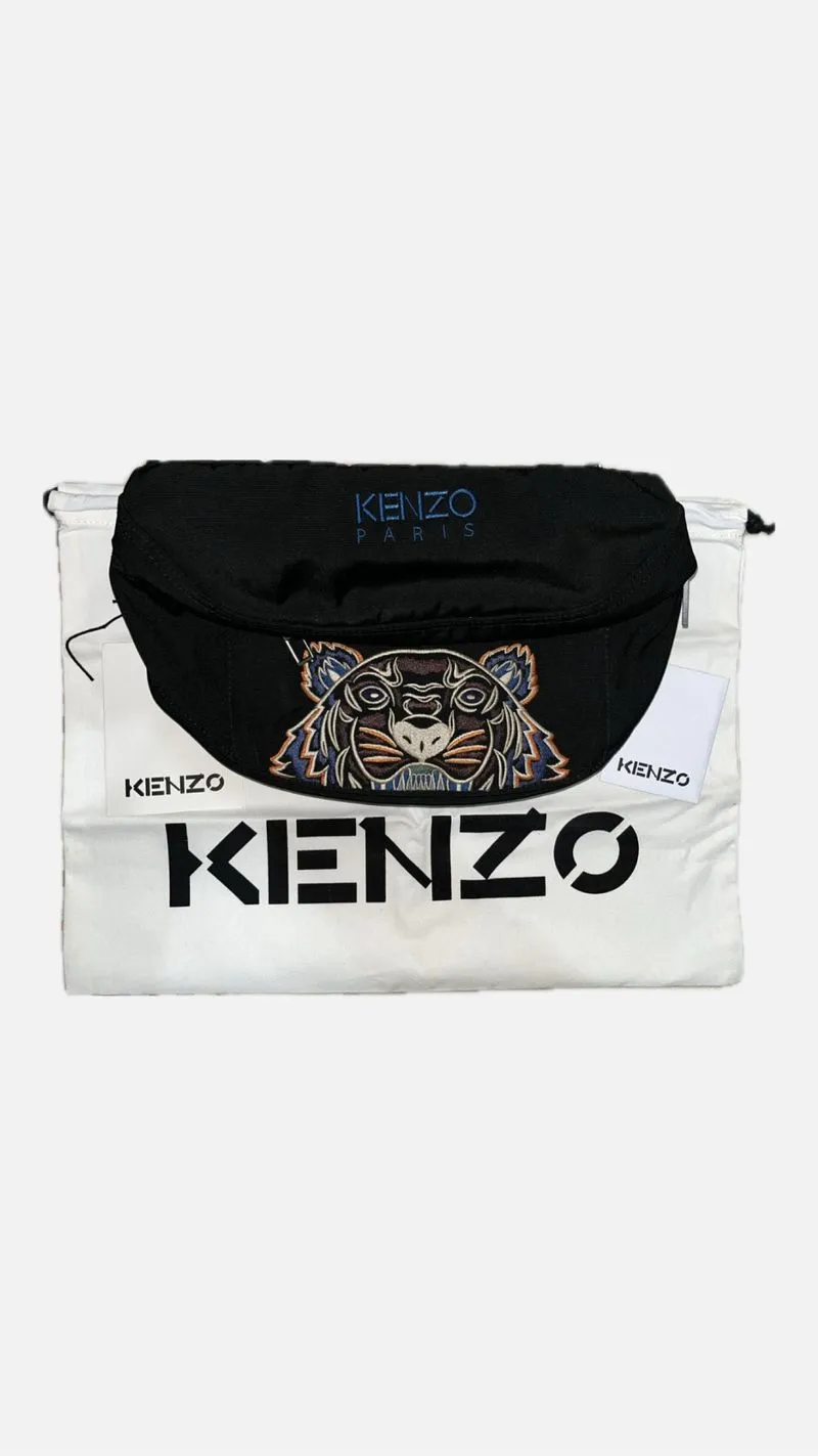 Kenzo Bumbag Tiger Black Orange photo 1