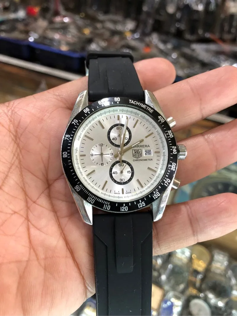Tag heuer quartz chronograph sport water resist photo 1