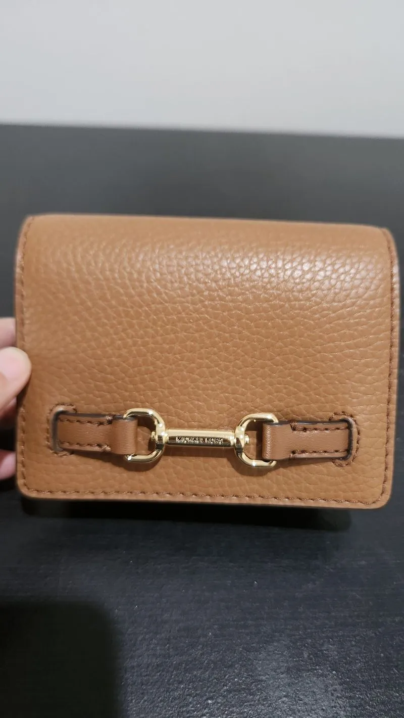 Michael Kors Carson Pebbled Leather Small Wallet photo 1
