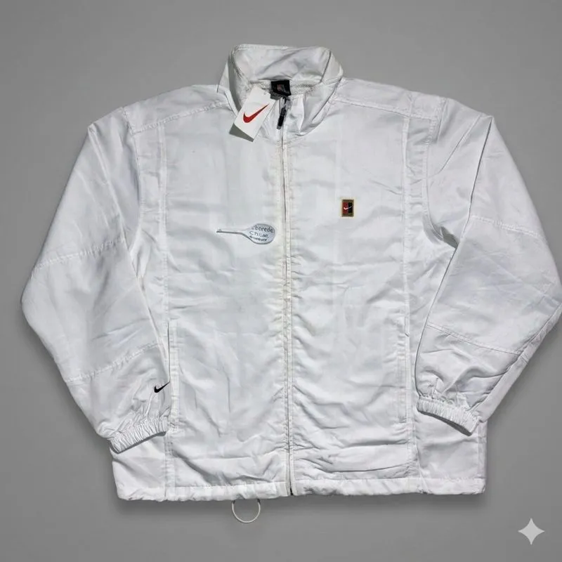 NIKE TENNIS COURT vintage windbreaker size fit XL photo 1