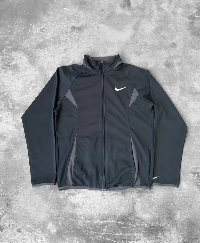 tracktop nike all black photo 1