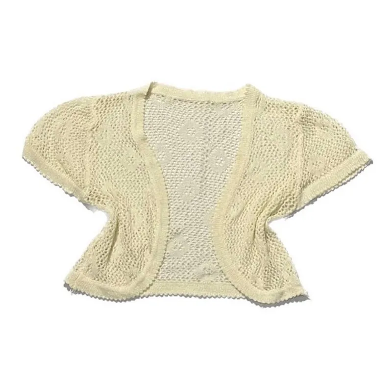 ✧white cardigan✧ bust 94 cm length photo 1