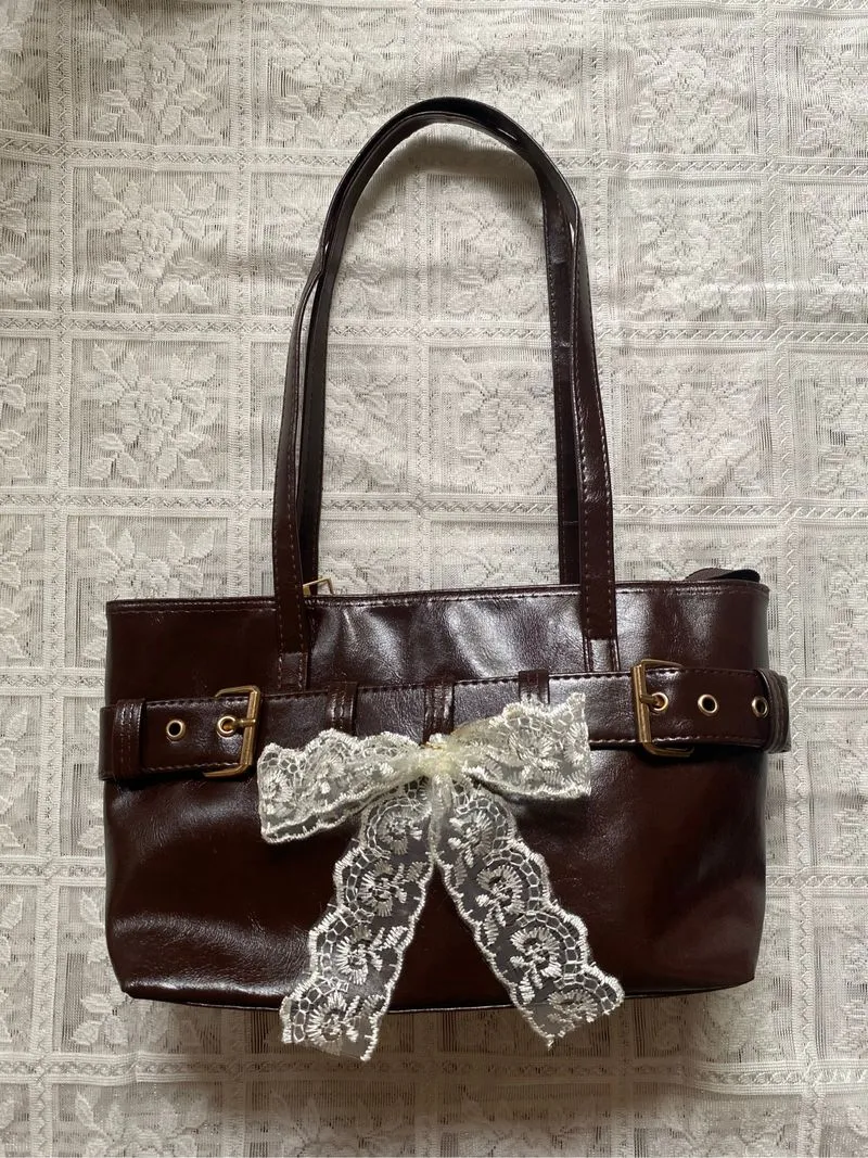 lacy belt shoulderbag photo 1