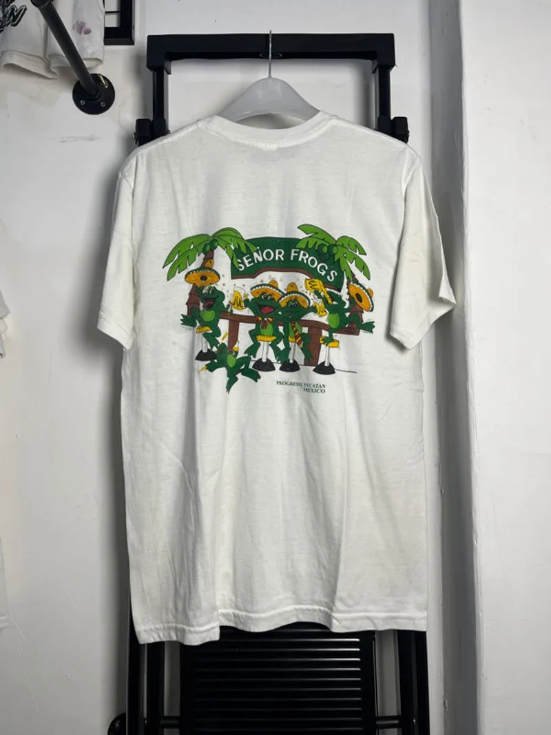 Tee Vintage Senor Frog Progreso Yucatan photo 1