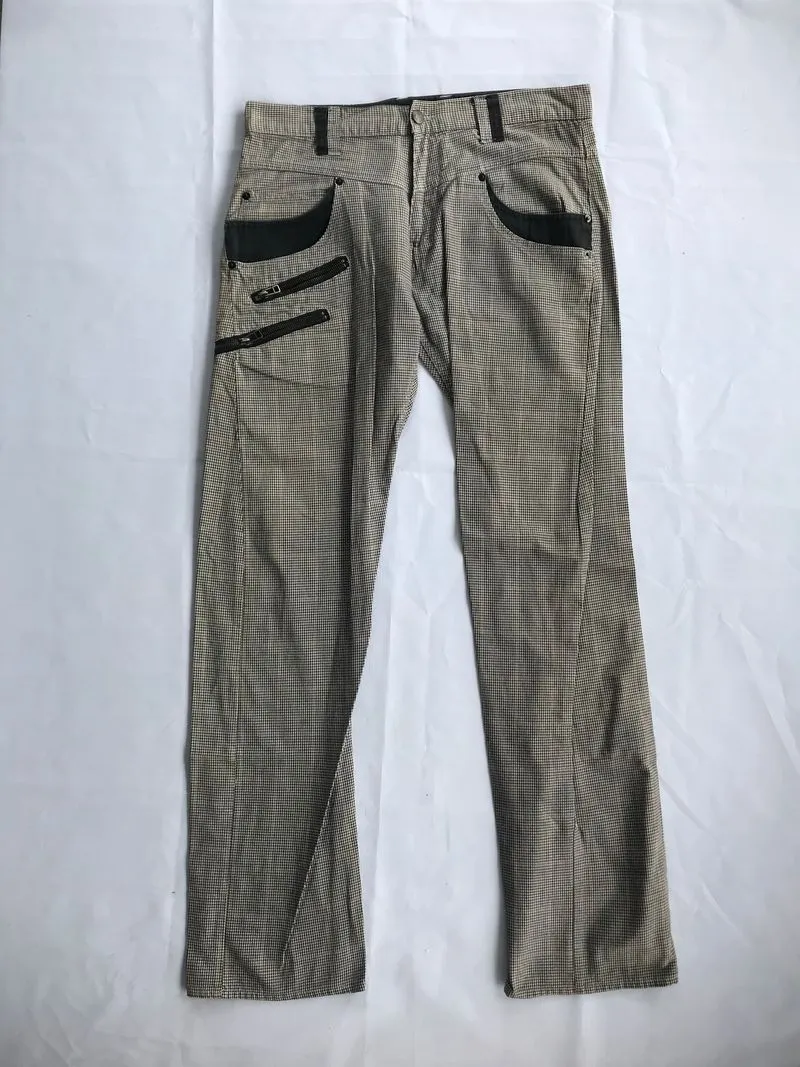 Japanese brand Streetwear Avant Garde Casual pants Pria white photo 1