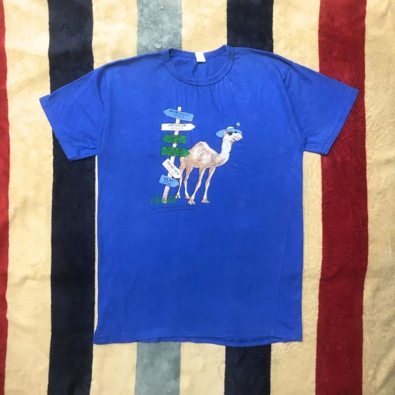 Vintage Manasra Camel Tourist T-Shirt photo 1