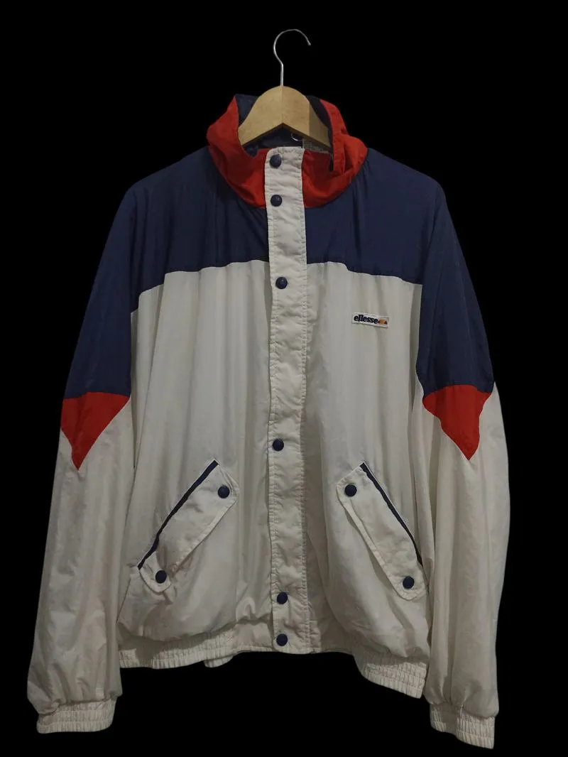 preloved jaket windbreaker ellesse tri colour sz XL photo 1