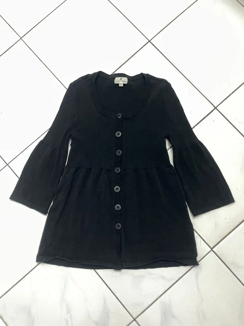 Courrèges Goth Casual Midi dress Wanita black photo 1