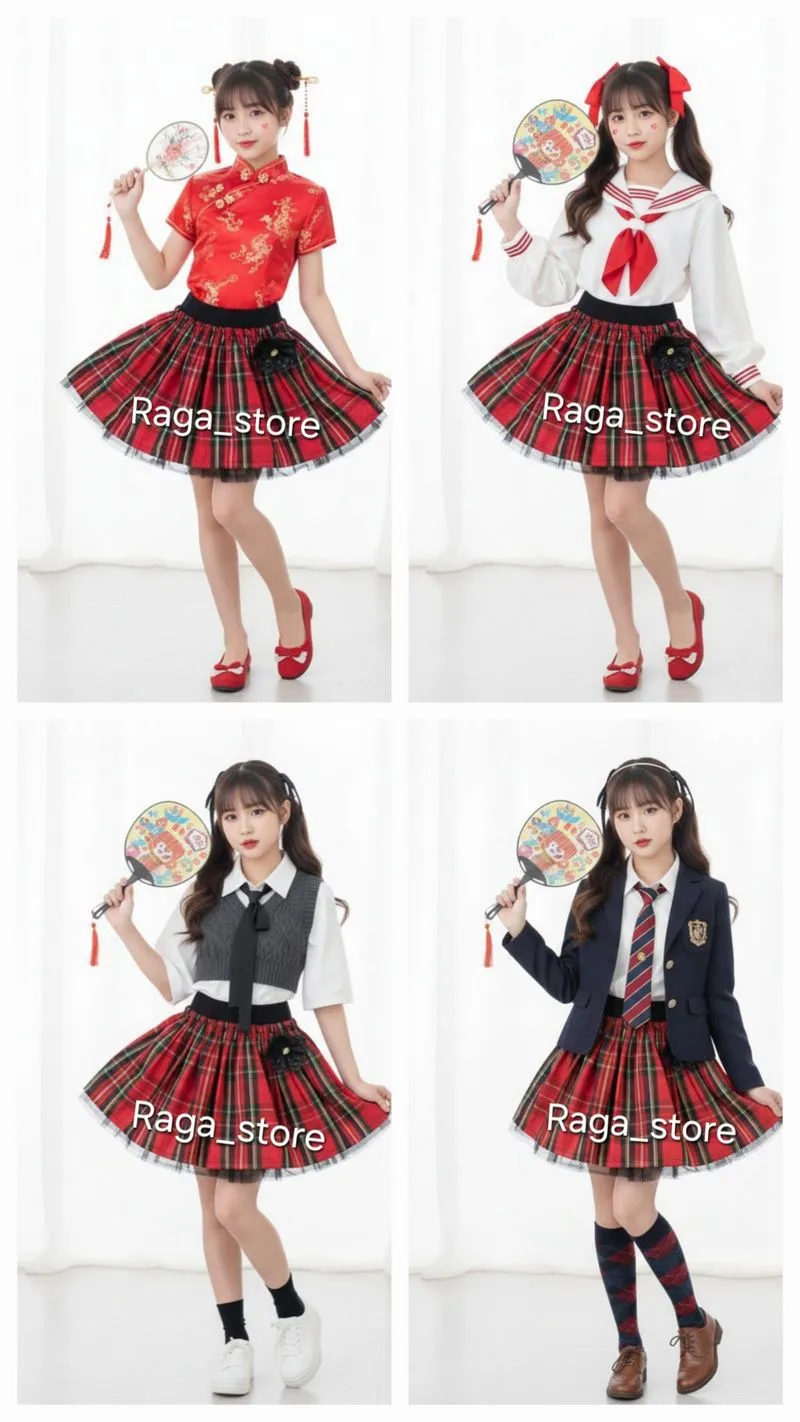Size 130 (8-9-10th-remaja wanita) - Rok y2k Kawai / Rok baru photo 1