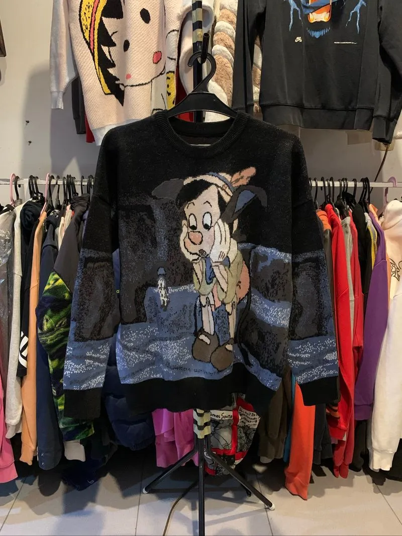 Sweater rajut pinokio rare knitwear photo 1